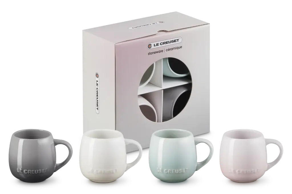 Set de 4 mugs céramique - Le Creuset 