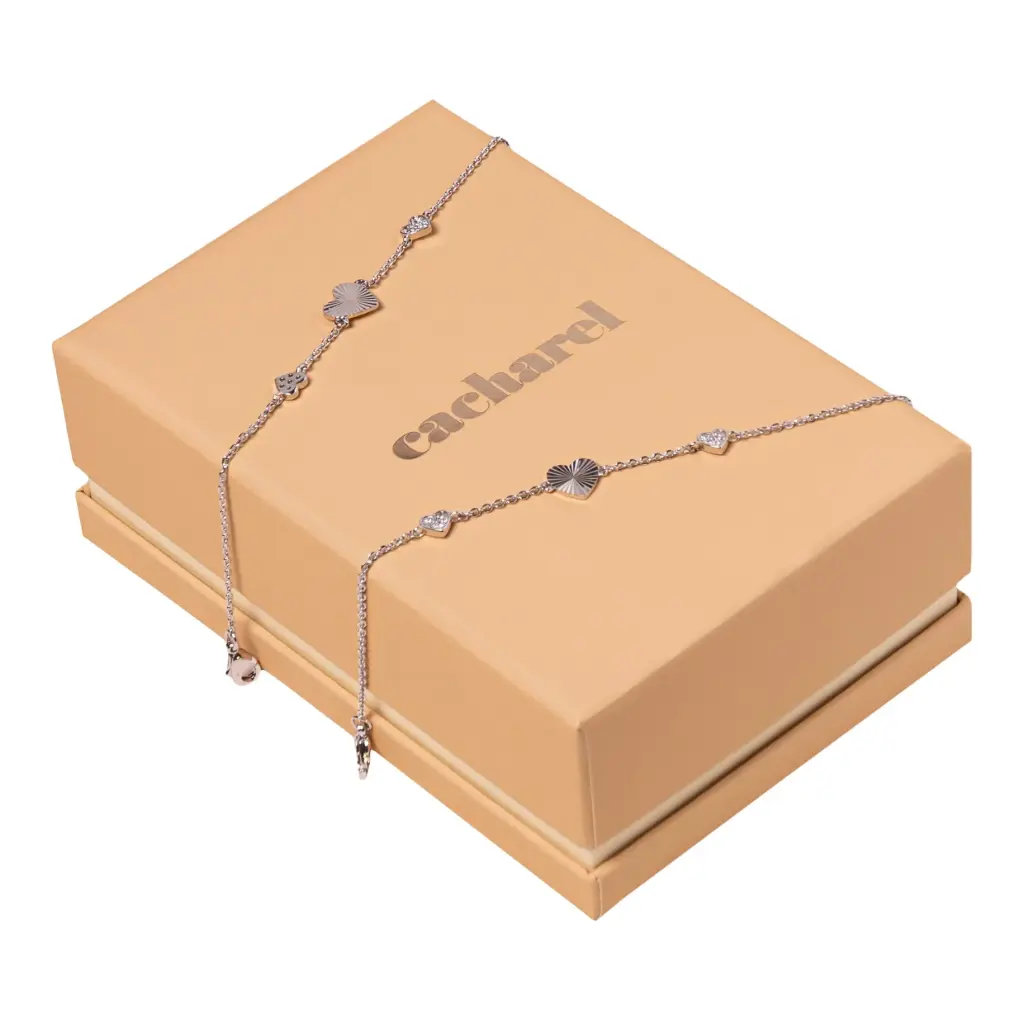 Parure Alix Silver (bracelet & collier)