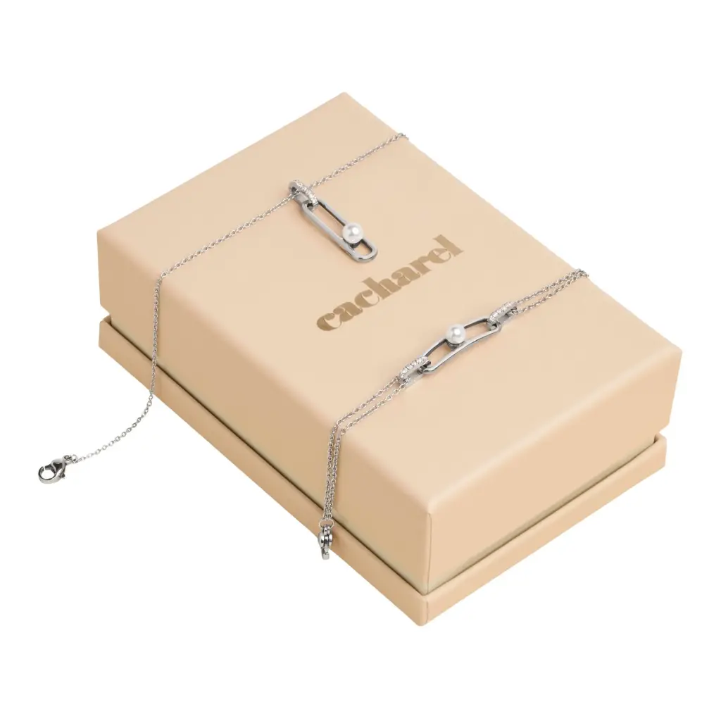 Parure Cacharel argenté