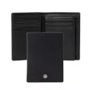 Porte-cartes Flap Button Black