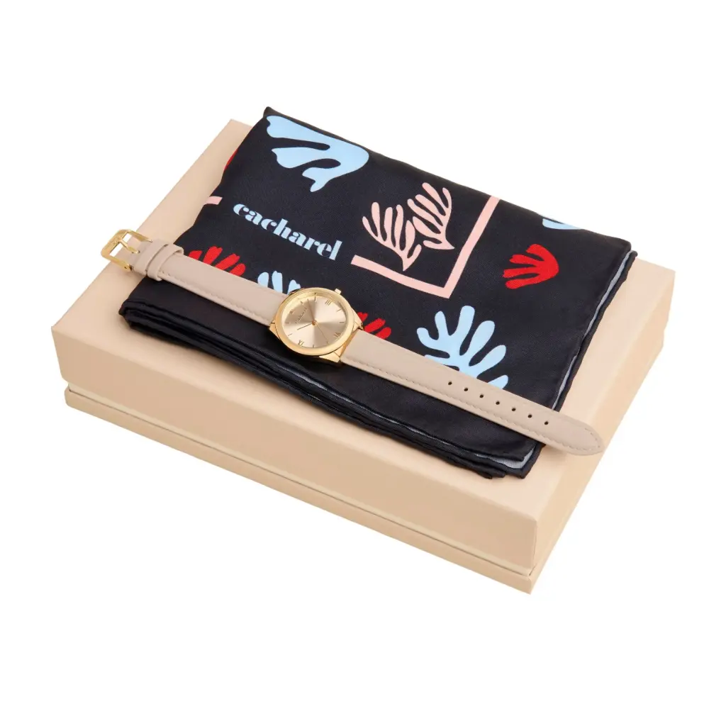 Parure Vivienne (montre & foulard)