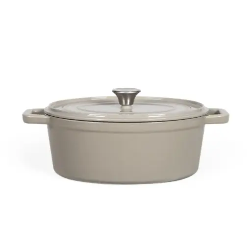 Cocotte ovale en fonte
