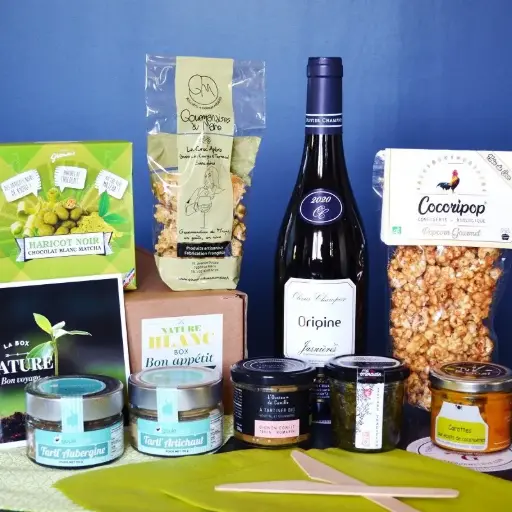 [Réf 5] Panier garni L'Apéro Végétarien Gourmet
