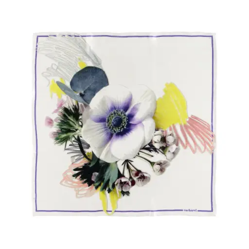 [CFM937F] Foulard soie Madeleine