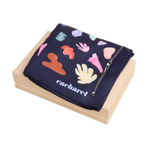 [CPBL523] Parure Apolline (bracelet & foulard)