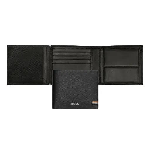 [HLN421A] Portefeuille porte-monnaie avec flap Iconic