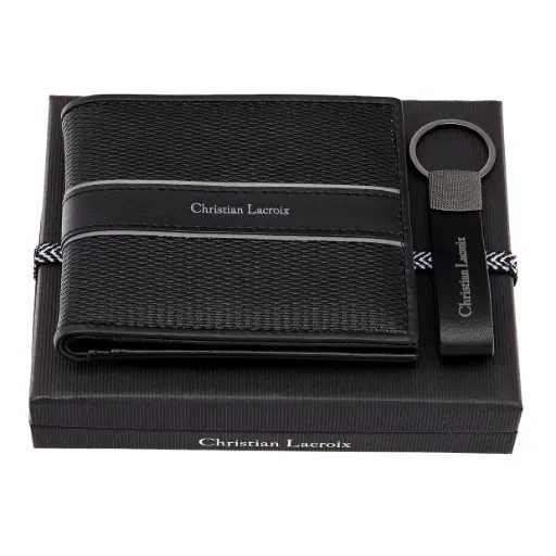 [LPKW419A] Parure Caprio (porte-clefs & portefeuille)