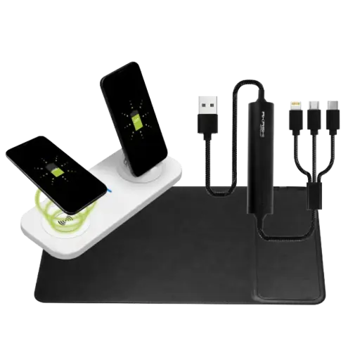 [ALTDOCK4IN1SM + ALTMOUSEWIRLBLKSM + ALTPB25003IN1SM] Pack Work Setup